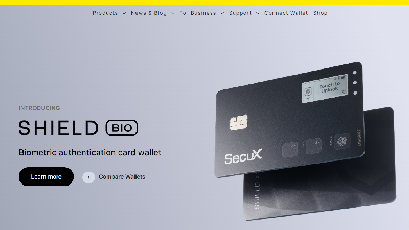 Portafoglio crittografico anonimo SecuX con no-KYC.