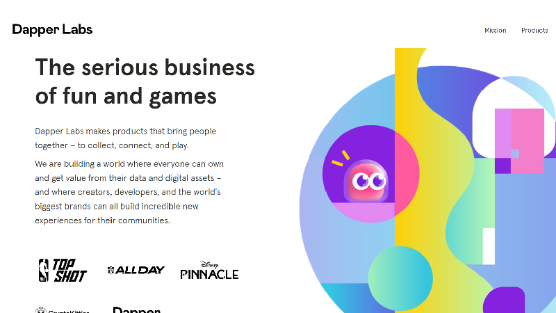 Dapper labs servizi di sviluppo di giochi blockchain