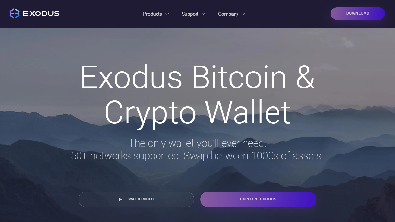 Portafoglio Crypto Exodus.