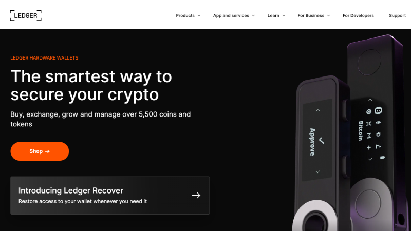 Portafoglio Crypto Ledger