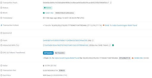 Il fondatore della rete Ethereum Vitalik Buterin