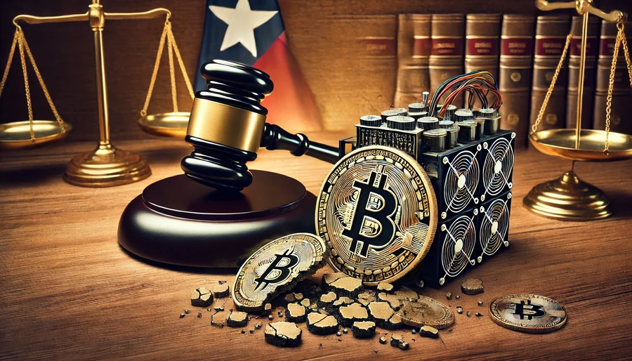 Il tribunale del Texas riceve la richiesta di fallimento del miner di Bitcoin Rhodium