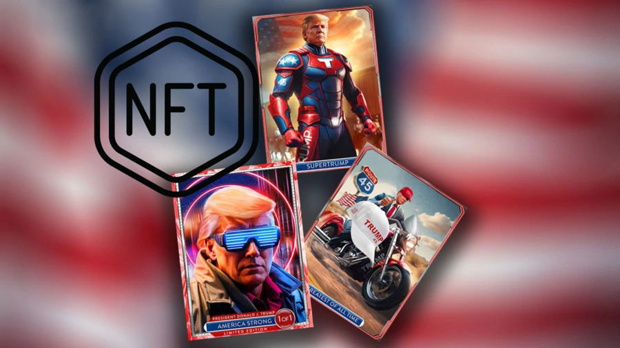 La Nuova Collezione di NFT di Trump Raccoglie $2 Milioni