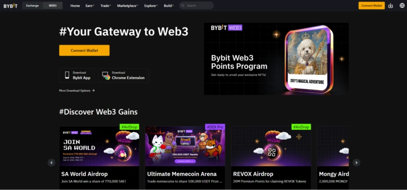 Bybit Web3 Portafoglio1
