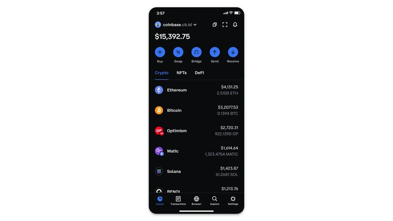 Portafoglio Coinbase2