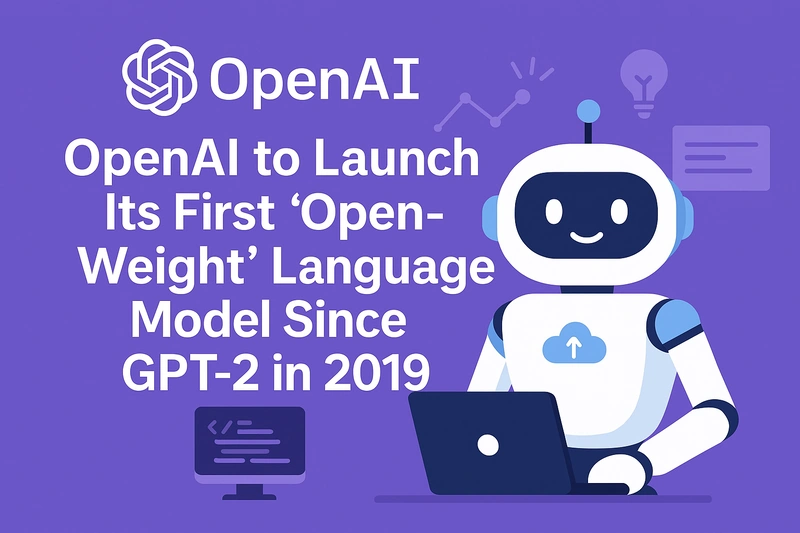 OpenAI lancerà il suo primo modello linguistico “open-weight” dopo GPT-2 nel 2019