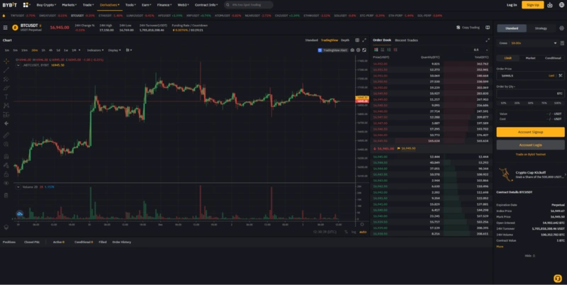 Acquistare e vendere su Bybit