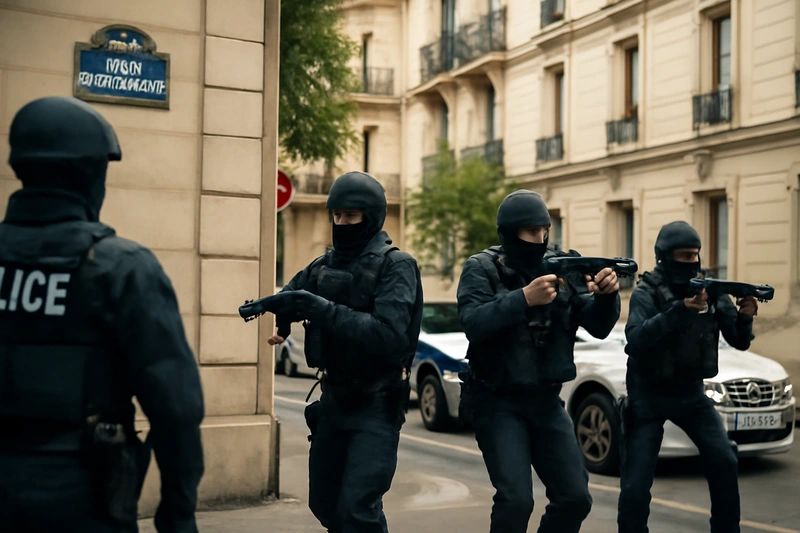 La polizia di Parigi alla ricerca di sospetti armati per il tentativo di rapimento della famiglia di un imprenditore nel settore delle criptovalute